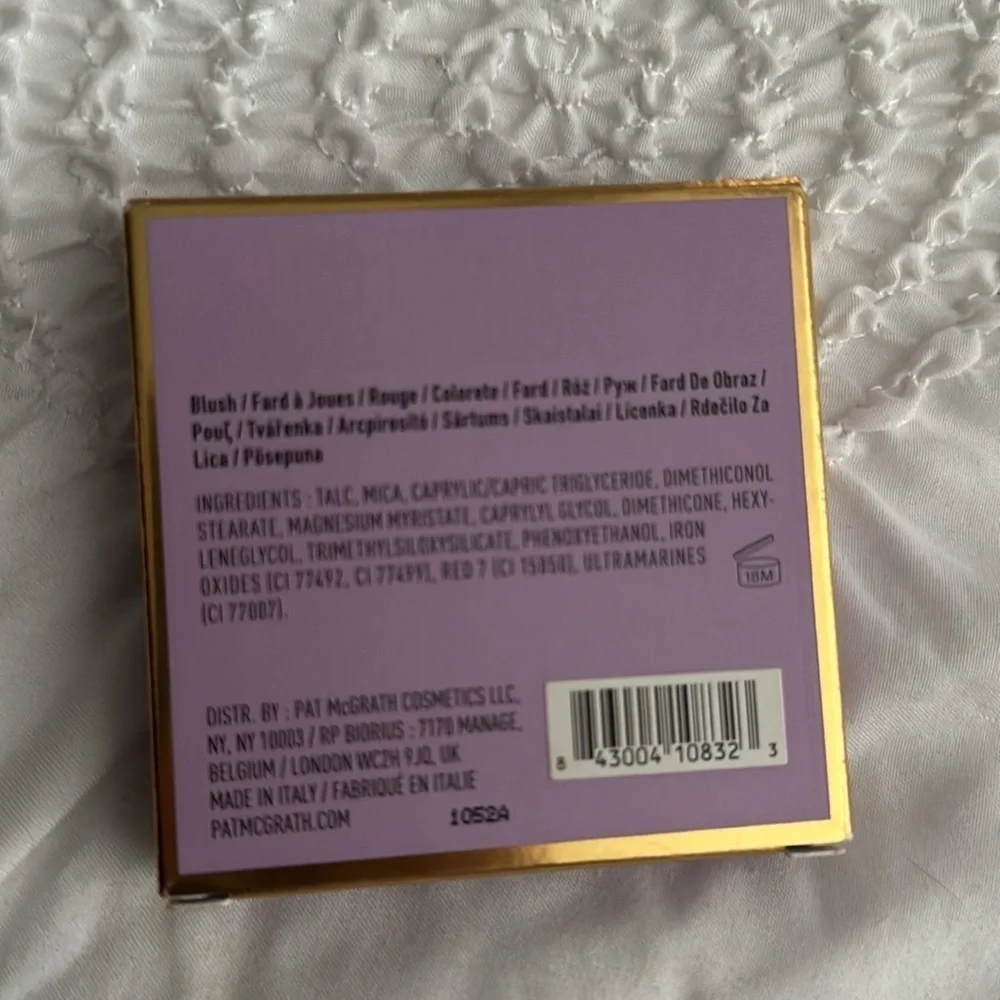 PAT MCGRATH Skin Fetish: Divine Blush in Nymphette (Soft Pink/Golden Pearl), NIB